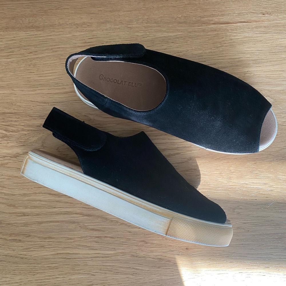 Chocolat Blu Neila Slingback shoes size 6